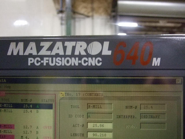 Mazak FH-4800, Machine ID: 4812